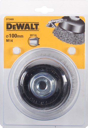Accessori Dewalt spazzola smerigliatrice a tazza 100x26mm m14 - dt3489-qz