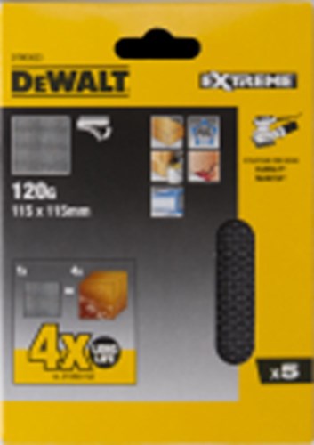 Dewalt accessoires mesh schuurgaas 115x115mm k120 - dtm3023-qz