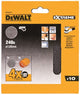 Rete accessori Dewalt rete abrasiva ø125mm k240 - dtm3117-qz