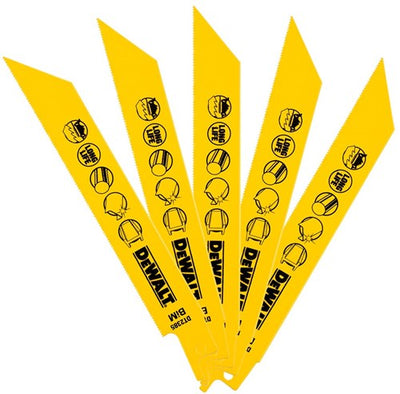 Accessori Dewalt lama per sega alternativa bim 152x1.0mm lamiera fino a 1.5mm - dt2385-qz
