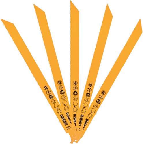 Accessori Dewalt lama per seghetto alternativo bim 305x1,8mm taglio rapido in tutti i materiali - dt2355-qz