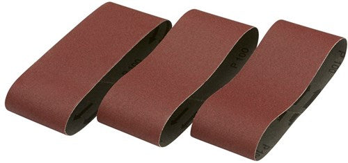 Accesorios Dewalt cinta de lija, k60, 75x457mm (3x) - dt3641-qz