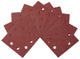 Dewalt accessoires schuurpapier 1 4, 115x115mm, geperforeerd, velcro, k240 - dt3025-qz