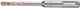 Dewalt accessoires dewalt dt9514 sds-plus extreme 2 hamerboor - 2 snijvlakken - 6 x 50 x 110mm