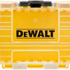 Dewalt accessoires dewalt tough case serie - kleine systeemkoffer - modulaire opslag - biedt bescherming