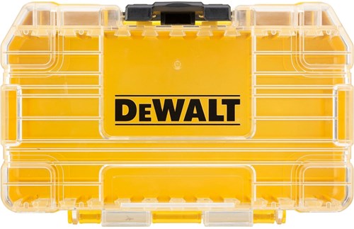 Accessori Dewalt custodia rigida misura piccola vuota x1 + tictac vuota x1 + supporto 7 pezzi 25 mm x2 + supporto 7 pezzi 57 mm x2 - dt70801-qz
