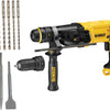 Dewalt d25134kp 26mm sds+ combihamer | 800w 2.8j + boor en beitelset - d25134kp-qs