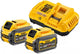 Dewalt dcb118t2-qw starter set - caricabatterie rapido dcb118 per batterie 18v e flexvolt + 2x batteria dcb546 - dcb118t2-qw
