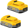 Dewalt dcbp318s2-xj | accu duopack | powerstack | 2x 18v xr | 3.5ah - dcbp318s2-xj