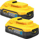 Dewalt dcbp518h2-xj | accu | powerstack - twin pack | 18v xr | 5.0ah - dcbp518h2-xj