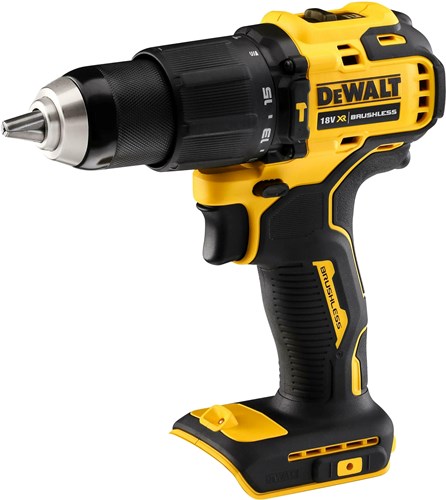 Taladro de impacto inalámbrico Dewalt 18v xr compacto sin escobillas