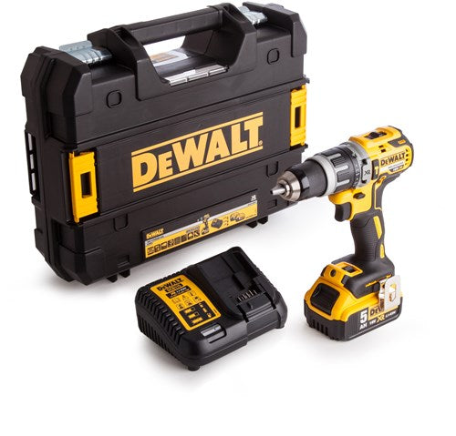 Taladro de impacto inalámbrico Dewalt dcd796p1 | 18v 5.0ah - versión 1 batería - dcd796p1