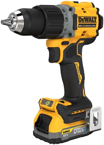 Trapano avvitatore a batteria Dewalt dcd800nt | 18v xr g3 | escl. batterie e caricabatterie | in tstak-dcd800nt-xj