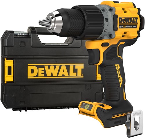 Trapano avvitatore a batteria Dewalt dcd800nt | 18v xr g3 | escl. batterie e caricabatterie | in tstak-dcd800nt-xj