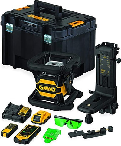 Dewalt dce080d1gs-qw | xr batteria laser rotante 18v bluetooth verde in tstak (1x batteria 2.0ah + caricabatteria) - dce080d1gs-qw