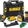 DeWalt dce088d1g18 | láser de líneas cruzadas a batería | verde | 12 18v | xr | 2,0 ah-dce088d1g18-qw