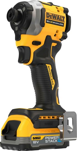 Avvitatore a percussione a batteria Dewalt dcf850e2t | Stack di alimentazione 18 V XR | impostare | 2 batterie + caricabatterie | in tstak-dcf850e2t-qw