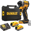 Avvitatore a percussione a batteria Dewalt dcf850e2t | Stack di alimentazione 18 V XR | impostare | 2 batterie + caricabatterie | in tstak-dcf850e2t-qw