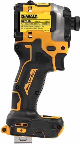 Llave de impacto inalámbrica sin escobillas Dewalt DCF850N-XJ 18V XR | cuerpo | sin baterías ni cargador - dcf850n-xj