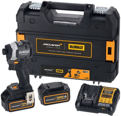 Dewalt dcf85mm2t-qw - Avvitatore a percussione a batteria mclaren edizione limitata | 18v4.0ah | xr | set-dcf85mm2t-qw
