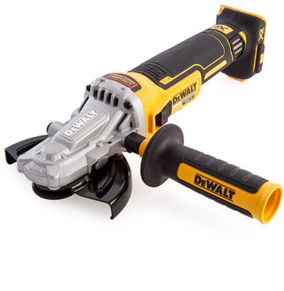 Amoladora angular de cabeza plana Dewalt dcg405fn-xj xr batería 18v 125 mm excl. baterias y cargador - dcg405fn-xj