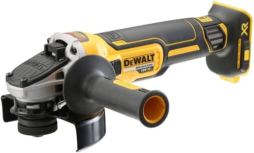 Dewalt accu haakse slijper 125mm 18v naked