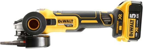Smerigliatrice angolare a batteria Dewalt 125mm 18v 5.0ah
