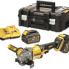 Amoladora angular a batería Dewalt dcg414t2-qw xr flexvolt | 54v 125mm - dcg414t2-qw