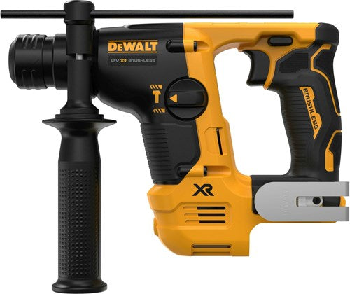 Dewalt dch072nt | trapano a percussione a batteria | sds-plus | 12v xr | 14 mm | 1,1 anni | escl. batteria e caricabatterie - dch072nt-xj