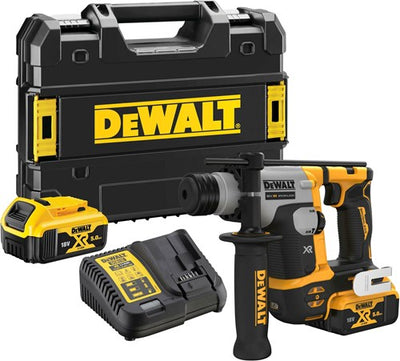 Taladro percutor inalámbrico Dewalt dch172p2 | sds-plus | 2x 5,0 ah | 18v xr | 16 mm | 1,4 años - dch172p2-qw