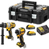 Dewalt dck2052h2t-qw | Juego de valor de 2 piezas sin escobillas xr de 18v dck2052h2t-qw