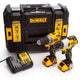 Dewalt dck2110l2t action set trapano/avvitatore dcd701 + avvitatore a percussione dcf801 12v 3.0ah xr - dck2110l2t-qw