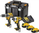 Set batterie Dewalt dck266p3t | dcd796 + dcf887 nel caso t-stak | Ioni di litio 18v 5.0ah + 3a batteria - dck266p3t-qw