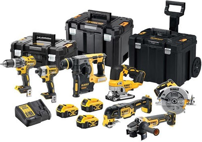 Dewalt dck755p3t | Paquete combinado de 7 piezas | xr 18 voltios | 5,0 ah | iones de litio | 3 baterías - dck755p3t-qw