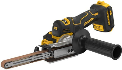 Lijadora de banda a bateria dewalt dcm200n 13mm 18v cuerpo xr - sin baterias ni cargador - dcm200n-xj