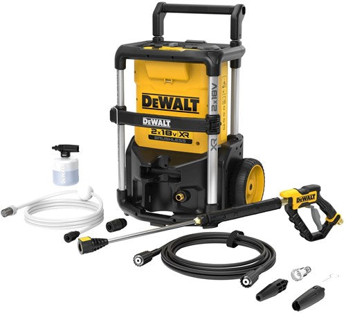 Hidrolimpiadora a batería Dewalt dcmpw1600n 2x18v xr basic | excluido baterias y cargador | en caja