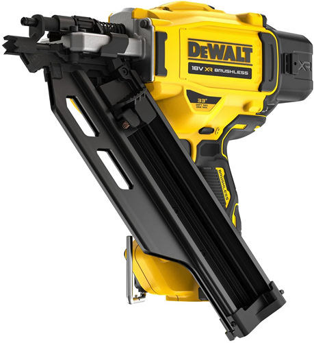Clavadora de construcción a batería dewalt dcn930n-xj tiro único + cuerpo básico knockfire 18v xr - dcn930n-xj