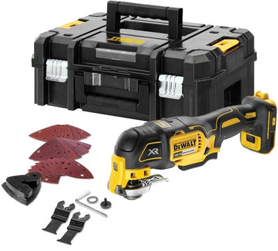 Dewalt dcs356nt-xj | Multiherramienta oscilante 18v | sin baterías ni cargador en estuche T-stak - dcs356nt-xj
