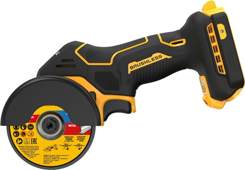 Dewalt dcs438n | rectificadora inalámbrica | 18v | 76 mm | sin baterías ni cargador - dcs438n-xj
