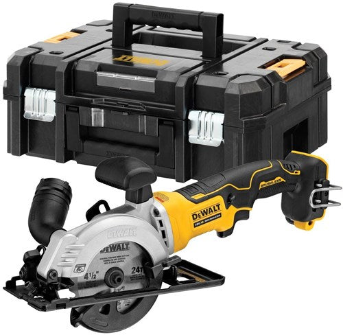 Sega circolare a batteria Dewalt dcs571nt 18v corpo sciolto con puntale a T | senza batterie e caricabatterie - dcs571nt-xj