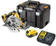 Dewalt dcs572p2 | accu cirkelzaag | xr | flexvolt | 18 v | 5,0ah | li-ion | 184 mm - dcs572p2-qw