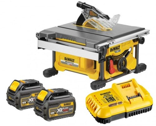 Sierra de mesa a batería Dewalt dcs7485t2 xr flexvolt 210mm 54v li-ion - dcs7485t2-qw