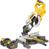 Dewalt dcs777t2-qw | Sierra tronzadora e ingletadora a batería xr flexvolt 54v 216mm en caja (2x batería 6.0ah + cargador rápido dcb118) - dcs777t2-qw