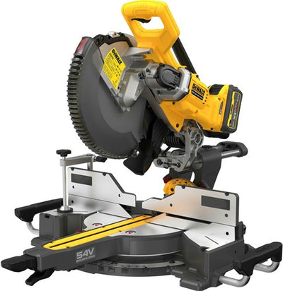 Sierra ingletadora de corte transversal Dewalt dcs781x2-qw 54v xr flexvolt | 305 mm | 2x batería 9.0ah + cargador rápido - dcs781x2-qw