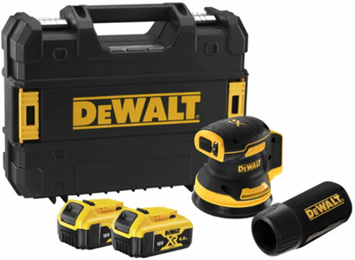 DeWalt DCW210P2 | lijadora excéntrica inalámbrica | 18v | 5.0ah | iones de litio - dcw210p2-qw