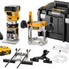 Dewalt dcw604p2 | Fresatrice per bordi a batteria | 18v| 5.0ah | ioni di litio | set - dcw604p2-qw