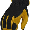 Guante de trabajo de cuero Dewalt dpg216l | talla l - dpg216leu