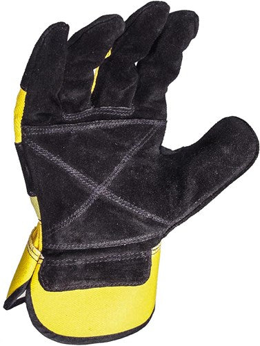 Dewalt dpg41l premium cowhide split leather glove | size l - dpg41leu