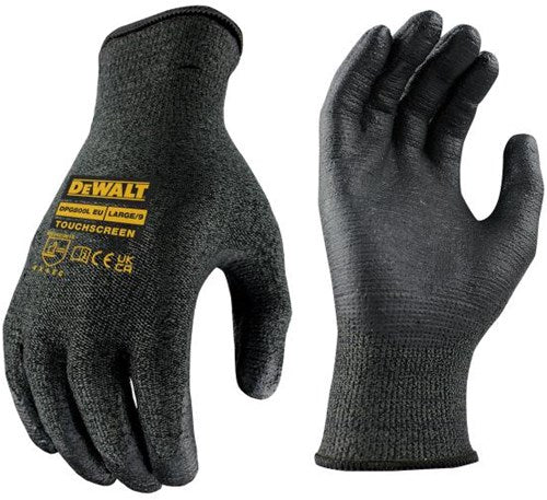 Guanto da taglio Dewalt dpg800l hppe | adatto per touchscreen - dpg800leu