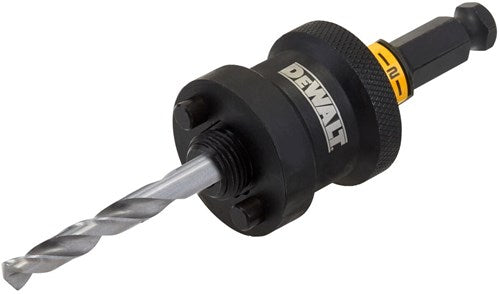 Adattatore a connessione rapida Dewalt dt20625-qz | 1 2''| per seghe a tazza da 32-210 mm | con punta da centro multimateriale - dt20625-qz